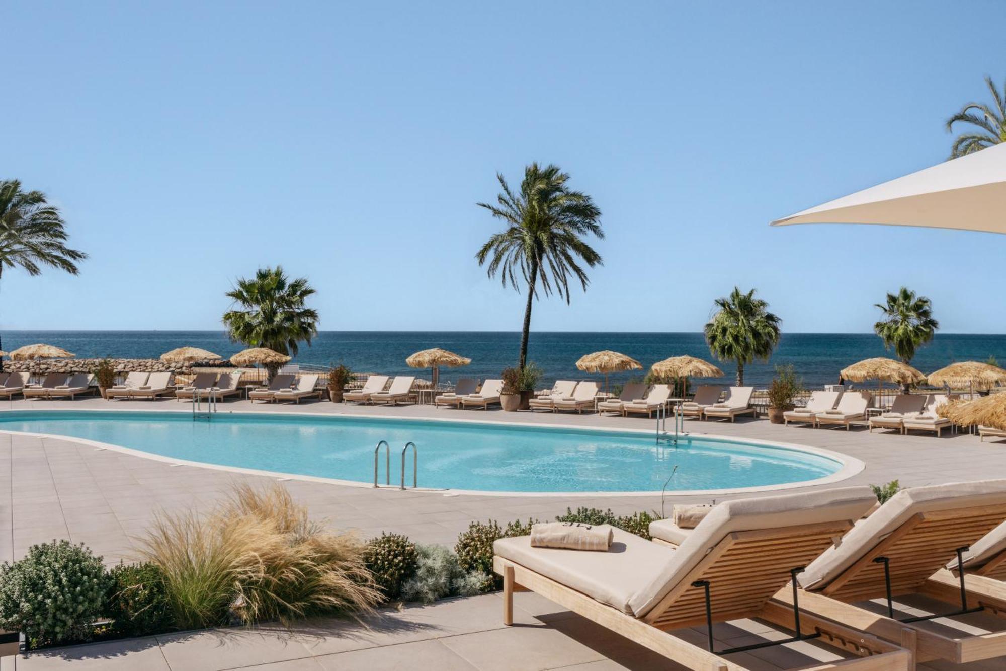 미 시체스 테르라마르 외부 사진 The pool at the Hotel du Cap-Eden-Roc
